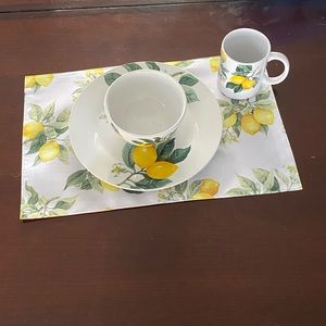 Plate Bowl Cup set